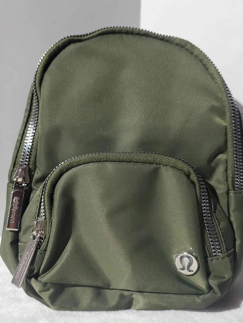 lululemon athletica Olive Green Mini Backpack